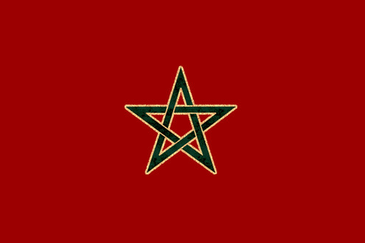 Drapeau du Royaume du Maroc